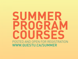 Summer Program Courses