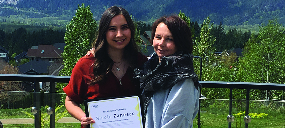 Jennifer, parent to Nicole Zanesco ‘19